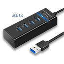 Hub Usb 3.0 4 Portas Expansor Rapido 5 Gbps Alta Velocidade
