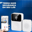 Campainha com Câmera Vídeo Porteiro Sem Fio Wi-Fi HD