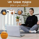 Umidificador Ultrassônico USB Led 7 Cores em Madeira - Portátil